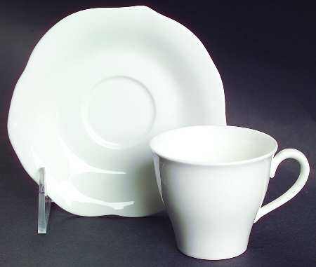 Mira Colored Flat Demitasse Cup & Saucer Set