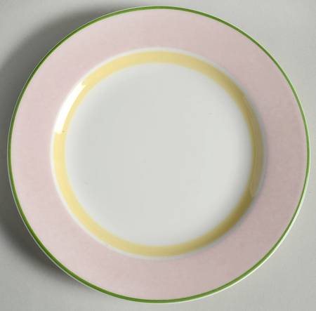 Twist Colour Pink Bread & Butter Plate