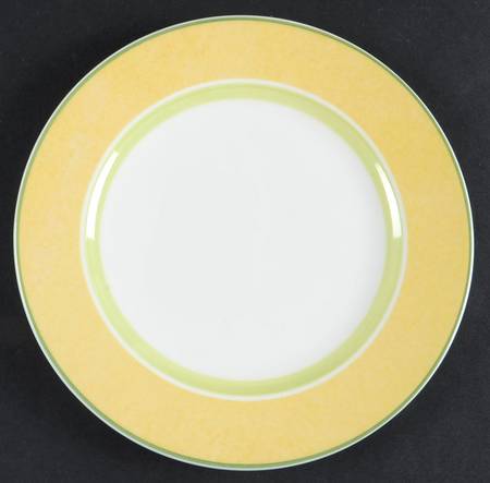 Twist Colour Yellow Salad Plate