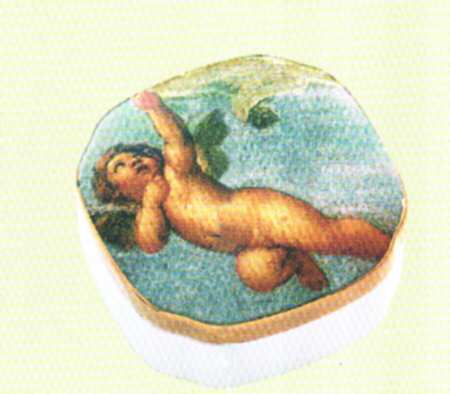 Angel Square Box with Lid