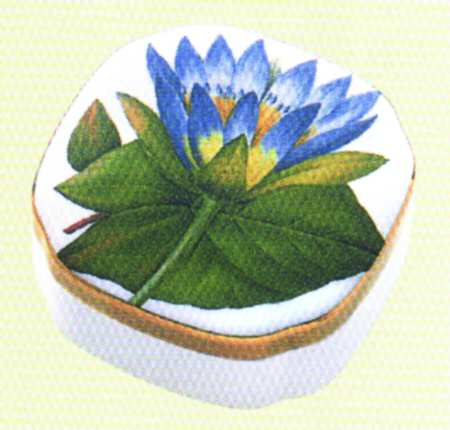 Flowers Square Box with Lid