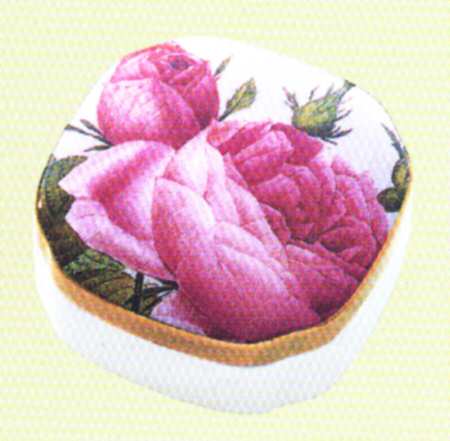 Roses Square Box with Lid