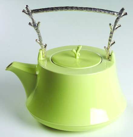 The Vert Teapot & Lid
