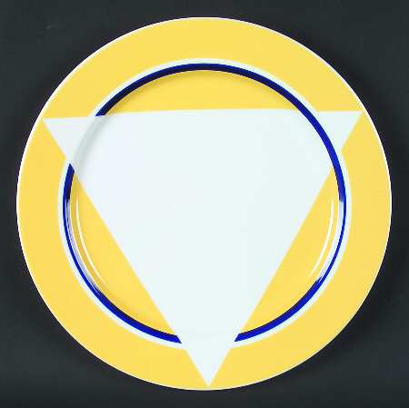 Archipiatti 2 Yellow and Blue by Villeroy &amp; Boch
