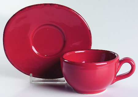 Tramonto Flat Demitasse Cup & Saucer Set