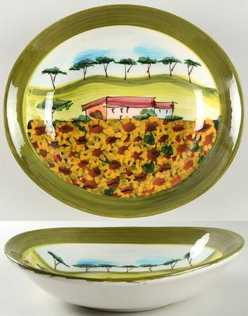 Vendemmia 10" Oval Vegetable Bowl