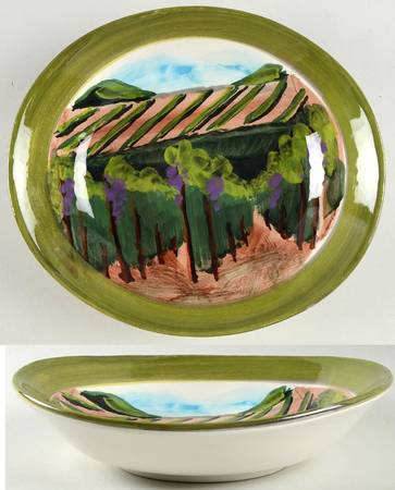 Vendemmia 10" Oval Vegetable Bowl