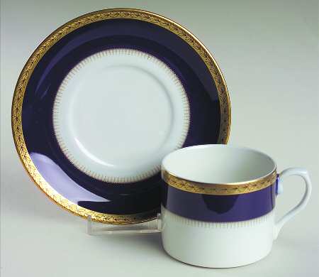 Brest Flat Cup & Saucer Set