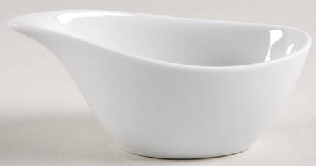 Organic White Open Sauce Boat
