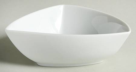 Organic White Individual Salad Bowl
