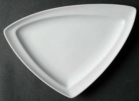 Organic White Salad/Dessert Plate