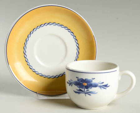 Tuscan Flat Demitasse Cup & Saucer Set