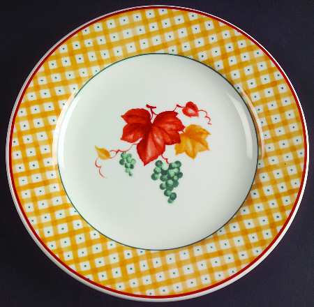 Vines Salad/Dessert Plate
