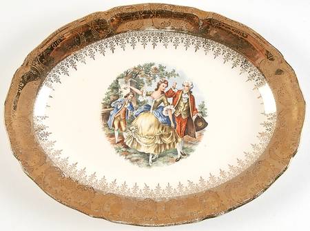 VOG85 11" Oval Serving Platter