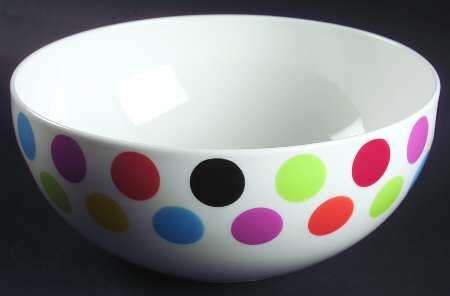 Wonderful World  (Accessory and Serving Pieces) 8" Round Vegetable Bowl