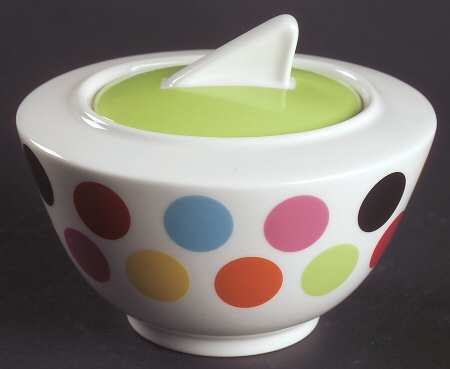 Wonderful World  (Accessory and Serving Pieces) Sugar Bowl & Lid