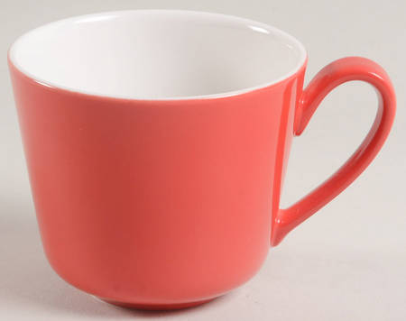 Wonderful World Red Flat Demitasse Cup
