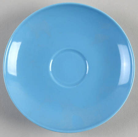 Wonderful World Blue Saucer