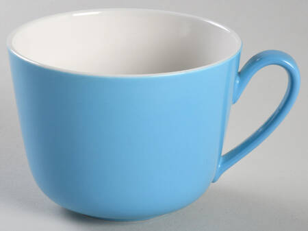 Wonderful World Blue Flat Cup