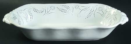 Fiori Delicati 15" Oval Baker