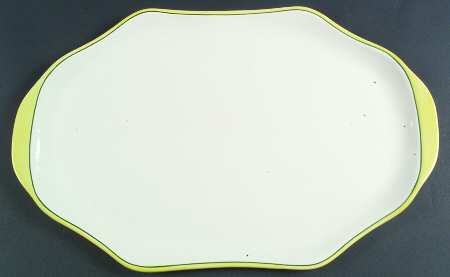 Water Garden 17" Oval Tray