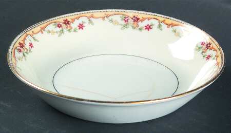 Meuse, The (Yellow, Verge) Fruit/Dessert (Sauce) Bowl