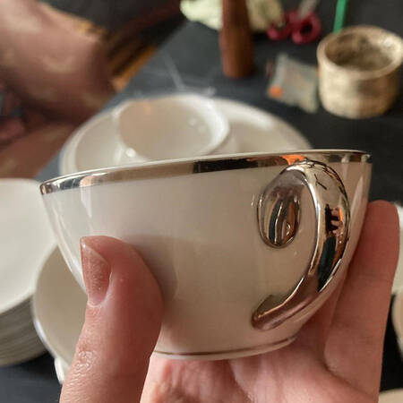 Eternal Flat Cup & Saucer Set