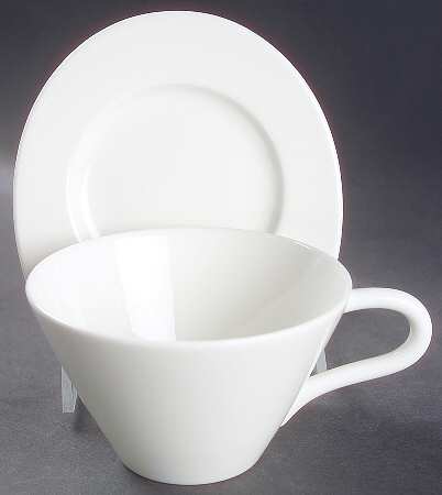 Party Flat Cup & Saucer Set
