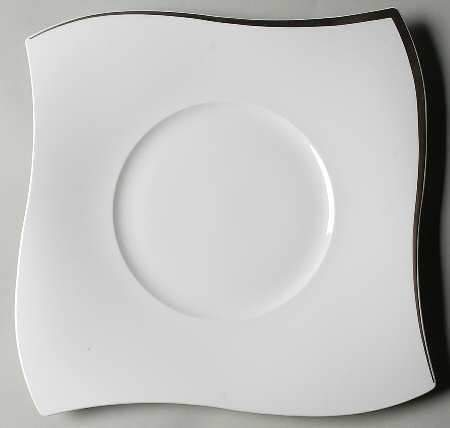 New Wave Premium Platinum Service Plate (Charger)