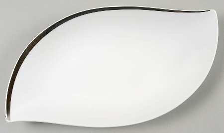 New Wave Premium Platinum Relish/Gravy Underplate