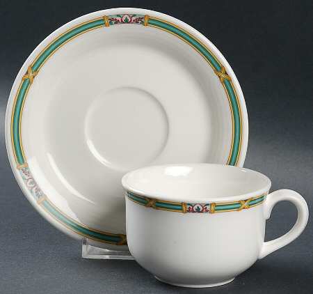 Hotel Orofino (Adriana) Flat Cup & Saucer Set