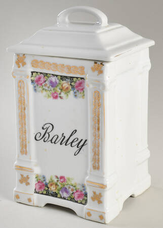 241 Barley Canister & Lid