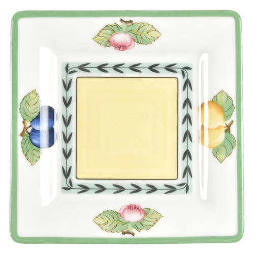French Garden Fleurence Square Bread & Butter Plate