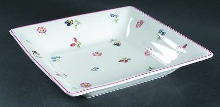 Petite Fleur Square Soup Bowl