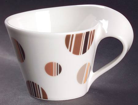 New Wave Caffe Chocolate Drops Cappucino Cup/Mug