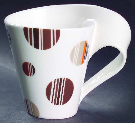 New Wave Caffe Chocolate Drops by Villeroy &amp; Boch