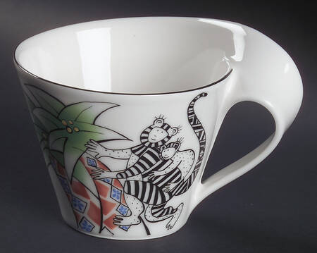 New Wave Caffe Jungle Cafe Au Laite Cup/Mug