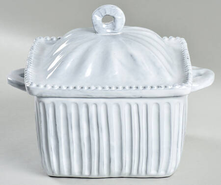 Incanto 1 Qt Square Covered Casserole wih Ceramic Lid