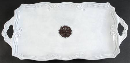 Incanto 19" Rectangular Handled Serving Platter