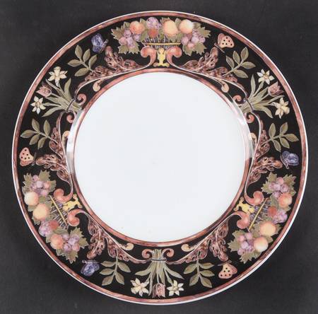 Intarsia Bread & Butter Plate