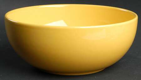 Impact Yellow 10" Large Salad Serving Bowl
