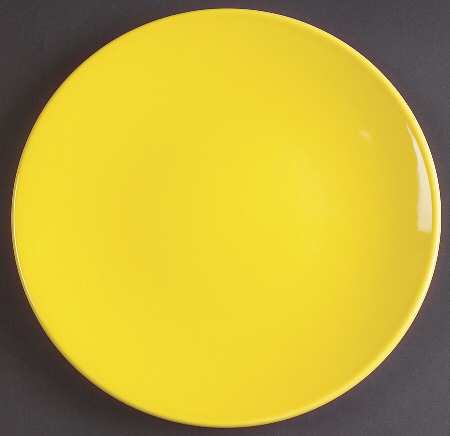 Impact Yellow Salad/Dessert Plate