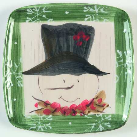 Snow Day Canape Plate