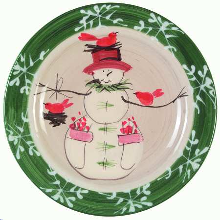 Snow Day Salad Plate