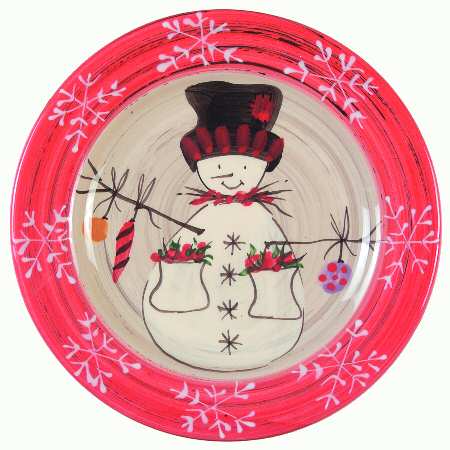 Snow Day Salad Plate