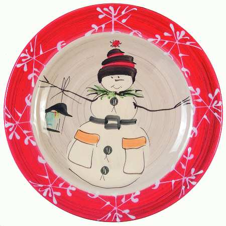 Snow Day Salad Plate