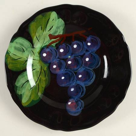 Vintage Fruit Salad Plate