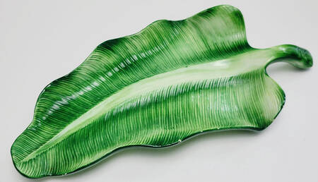 Leaves Collection 14" Oval Serving Platter