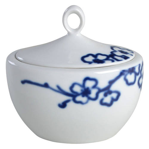 Kabuki Sugar Bowl & Lid by Vista Alegre