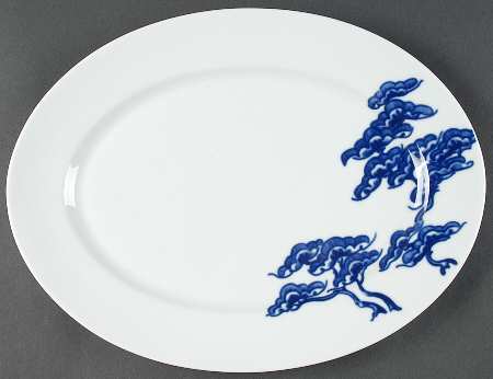 Kabuki 14" Oval Serving Platter